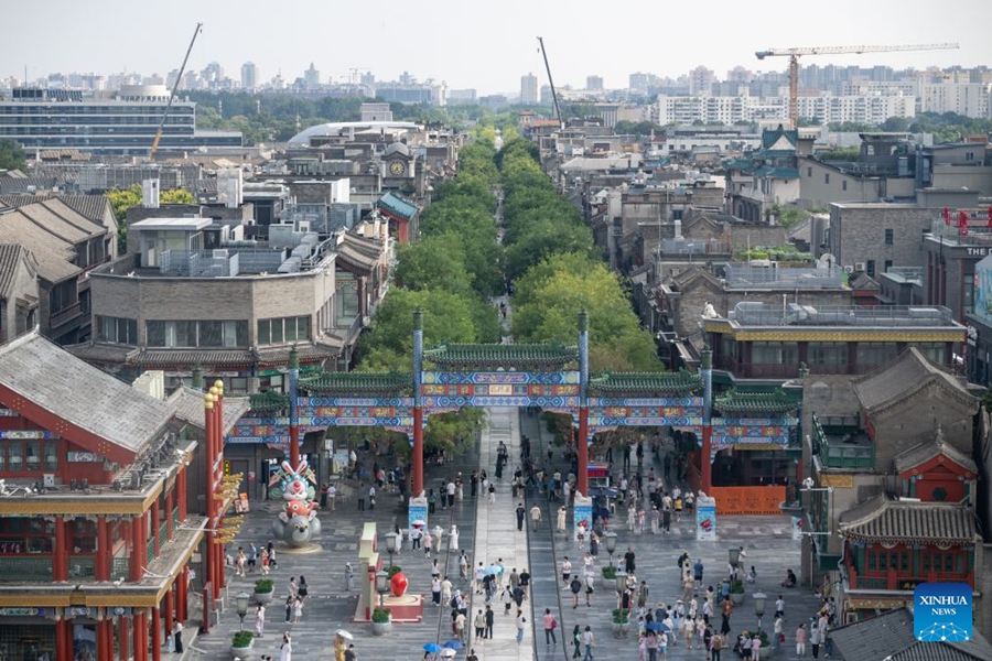 L'Asse Centrale di Beijing acquisisce nuova vitalità nel secondo anniversario dell'iscrizione al Patrimonio Mondiale UNESCO