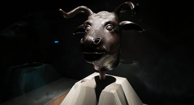 Teste di animali in bronzo originali dello Yuanmingyuan debuttano in un museo di Hangzhou
