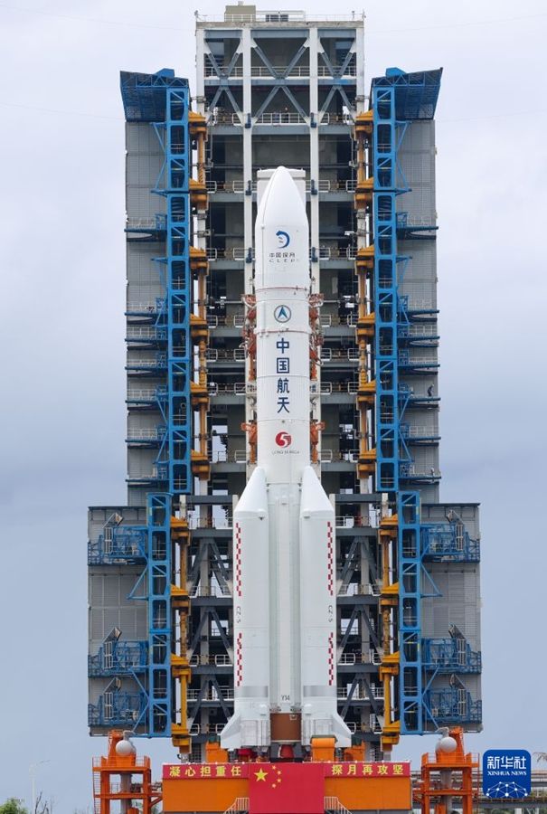La Cina si prepara a lanciare la sonda lunare Chang'e-7
