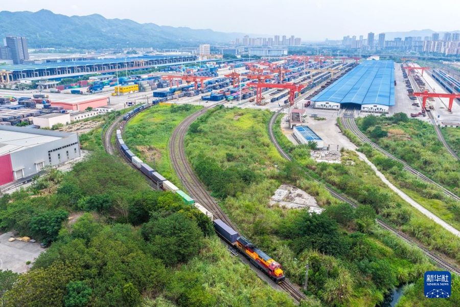 Chongqing, i treni merci Cina-Europa registrano una