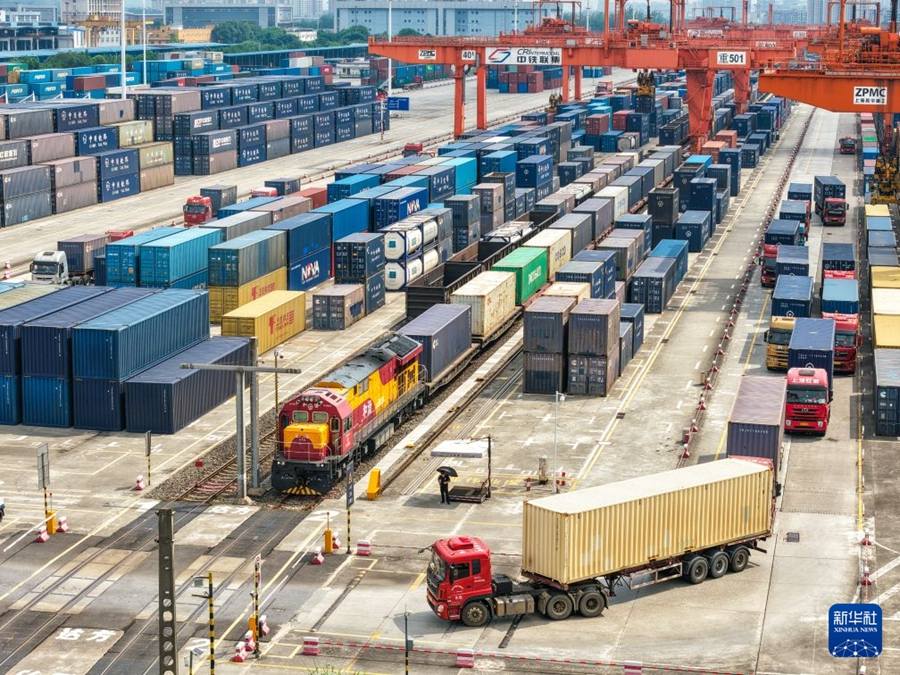 Chongqing, i treni merci Cina-Europa registrano una