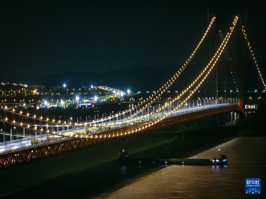 Hubei, avviati i test di carico sul Ponte Yanji sul fiume Yangtze