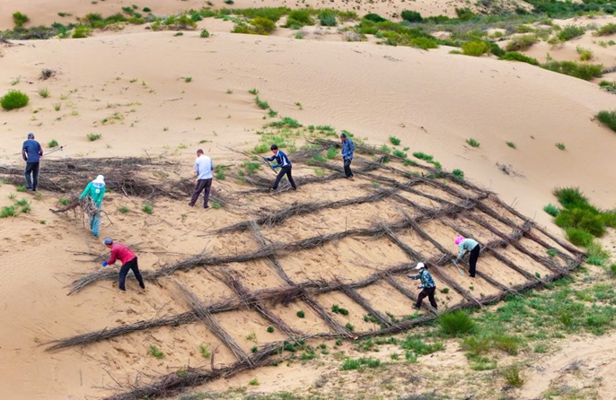 Ordos, lotta alla desertificazione attraverso sussidi verdi in cambio di lavoro