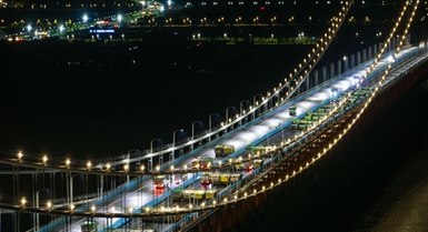Hubei, avviati i test di carico sul Ponte Yanji sul fiume Yangtze