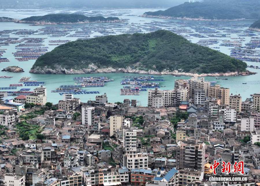 Qida, un caratteristico villaggio di pescatori nella contea di Lianjiang, Fujian