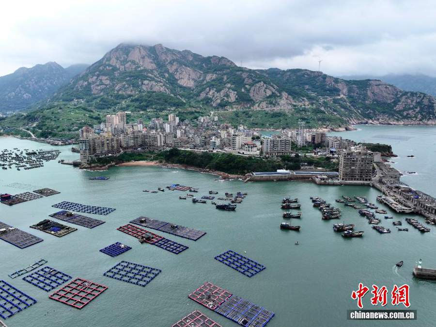 Qida, un caratteristico villaggio di pescatori nella contea di Lianjiang, Fujian