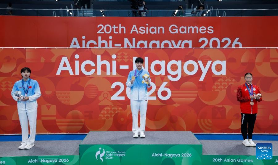 Il prodigio cinese Yu conquista il suo primo titolo ai Giochi Asiatici