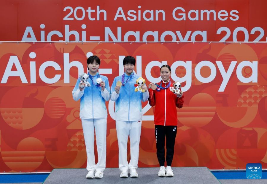 Il prodigio cinese Yu conquista il suo primo titolo ai Giochi Asiatici