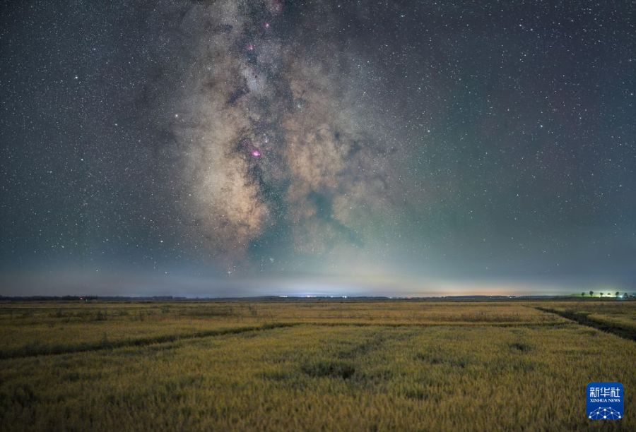 Romantiche immagini del raccolto nello Heilongjiang