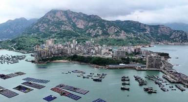 Qida, un caratteristico villaggio di pescatori nella contea di Lianjiang, Fujian