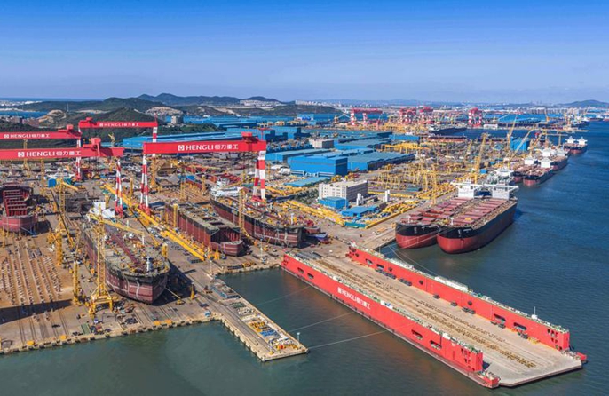 Uno sguardo alla "Fabbrica del Futuro" per la cantieristica navale a Dalian
