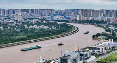 Il Canale Pinglu apre ufficialmente alla navigazione