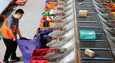 Cina, oltre 140 pacchi espressi all'anno pro capite