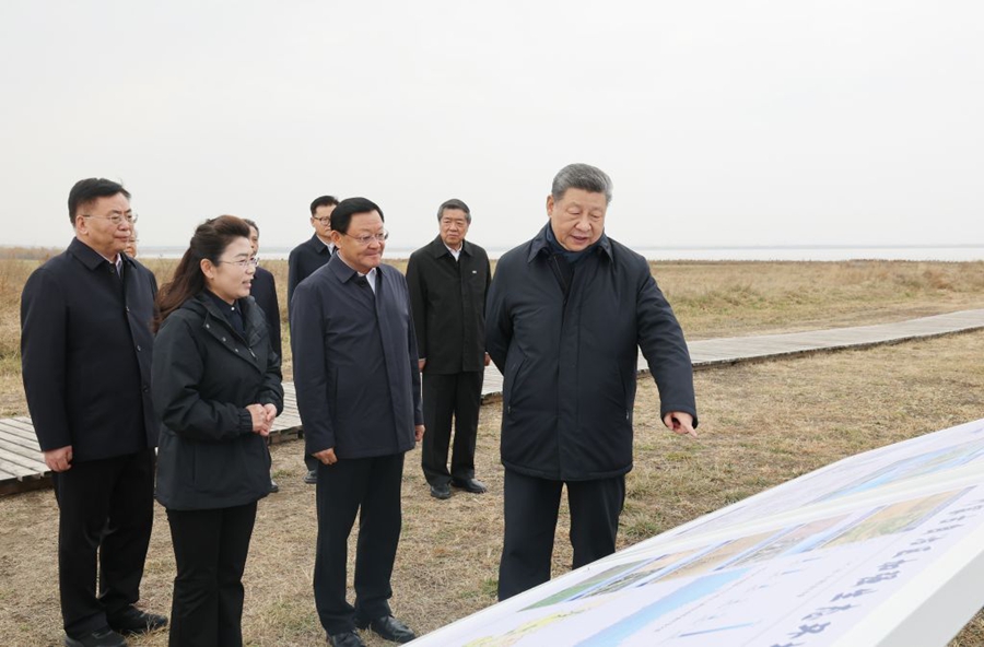 Viaggio di ispezione di Xi Jinping a Ulanqab, Regione Autonoma della Mongolia Interna
