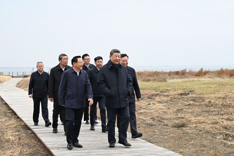 Viaggio di ispezione di Xi Jinping a Ulanqab, Regione Autonoma della Mongolia Interna