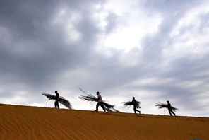 Ordos, lotta alla desertificazione attraverso sussidi verdi in cambio di lavoro