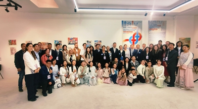 Inaugurata la Mostra itinerante "Treno Umanistico Cina-Europa" (tappa italiana)