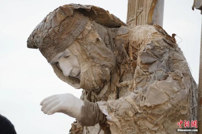 L'artista di strada italiano