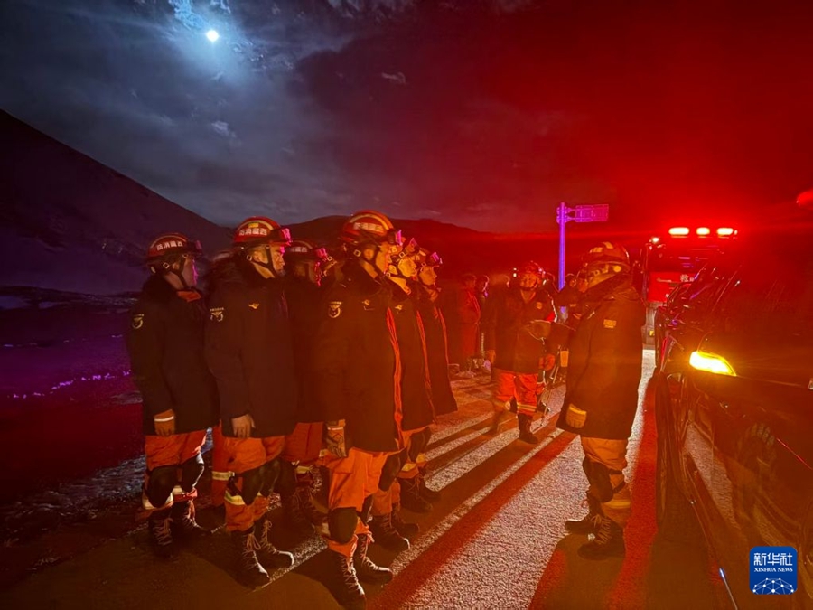 Terremoto di magnitudo 7,0 nella contea di Baqen, Xizang: innalzato al livello III lo stato di risposta nazionale all'emergenza sismica
